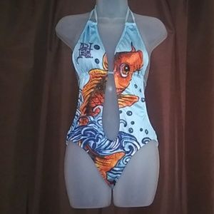 Ed Hardy Koi Bathing suit